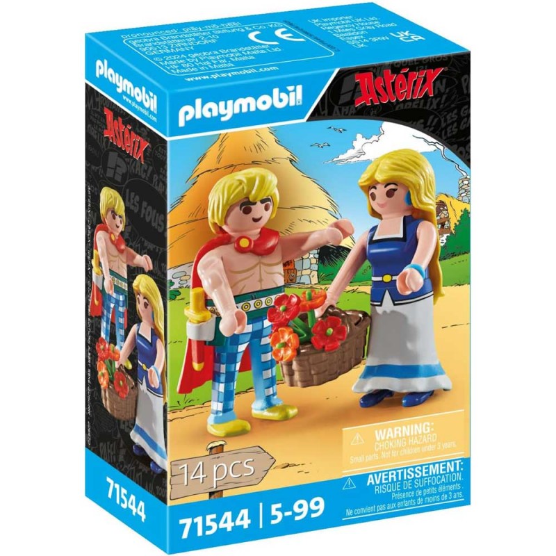 Playmobil 71544. Astérix: Tragicómix y Falbalá. +5 años