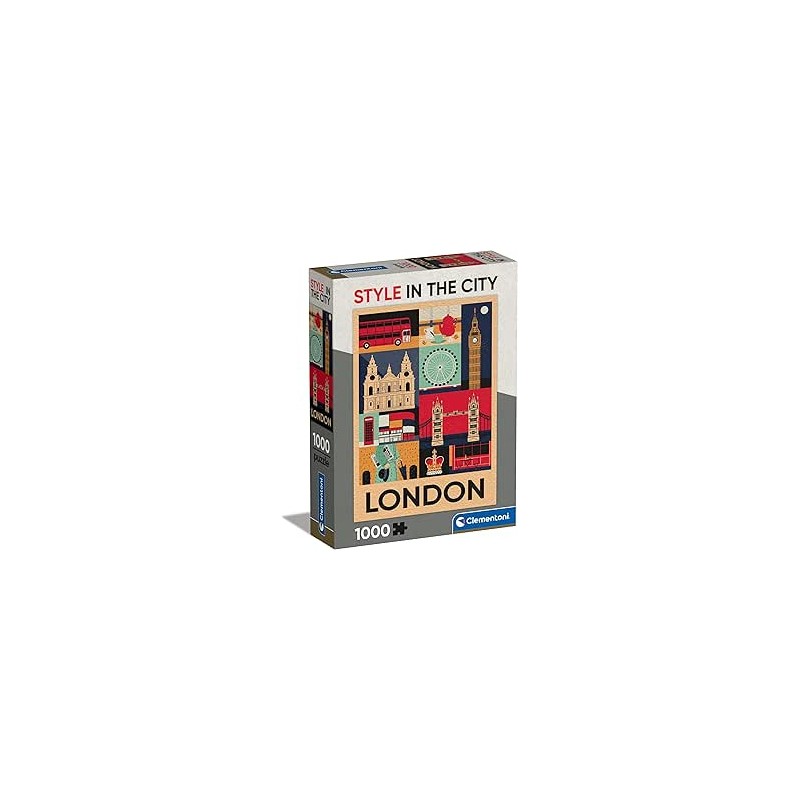 Clementoni 39844. Puzzle 1000 Piezas. Londres