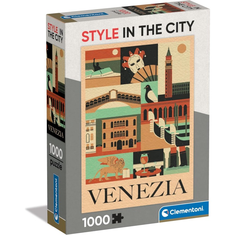 Clementoni 39846. Puzzle 1000 Piezas. Venecia