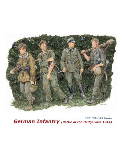 Dragon 6025. 1/35 German Infantry Battle Hedgerows 1944