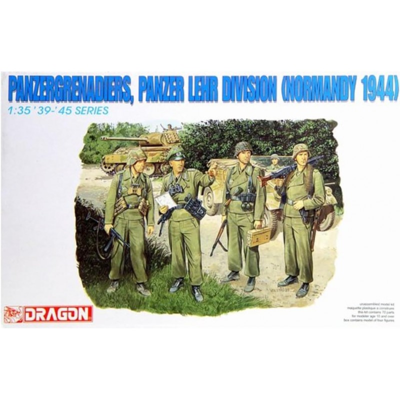 Dragon 6111. 1/35 Panzergrenadies. Normandia 1944