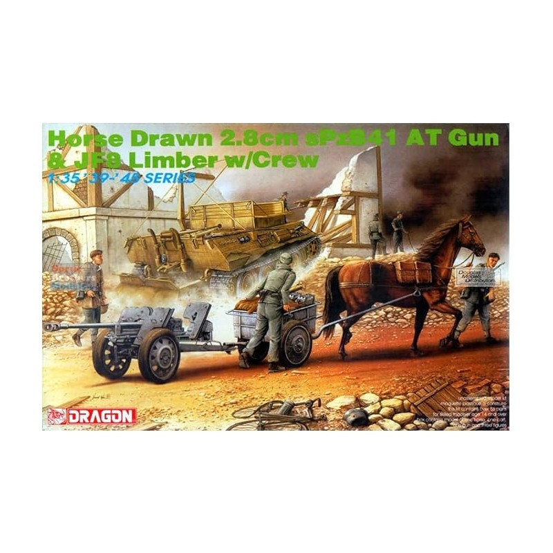 Dragon 6079. 1/35 Horse Drawn SPZ41 AT Gun