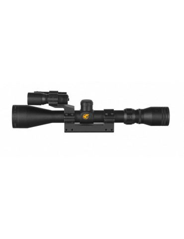 VE39x40WR Gamo. Mira Telescópica 3-9x40 Vampir con Zoom, Láser y Linterna 2