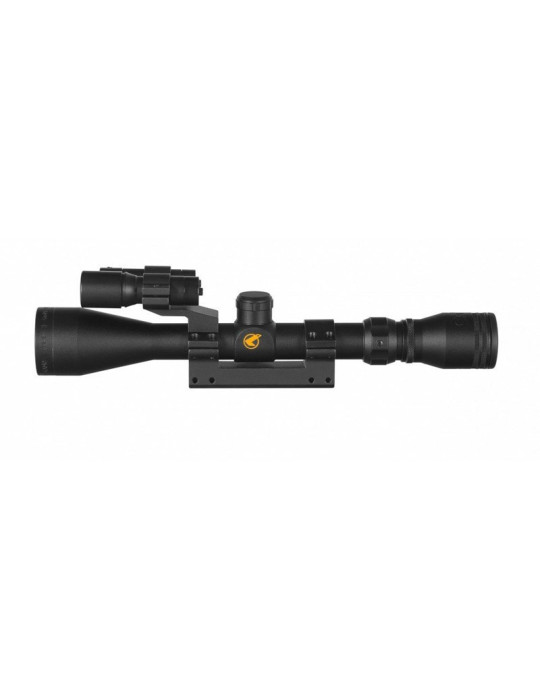 VE39x40WR Gamo. Mira Telescópica 3-9x40 Vampir con Zoom, Láser y Linterna