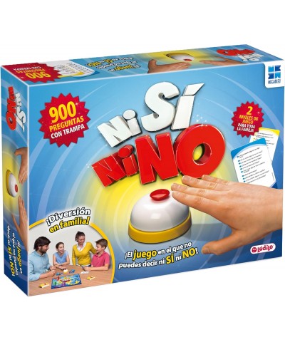 Ludilo 678401. Juego de Mesa Ni Sí, Ni No. +2 jug +7 años