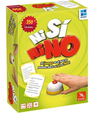 Ludilo 678410. Juego de Mesa Ni Sí, Ni No Compacto. 2-6jug +7 años