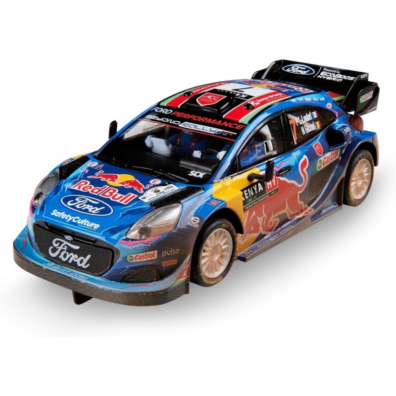 Scx E10481. 1/32 Ford Puma Rally WRC Kenya Mud Effec. Version Advance