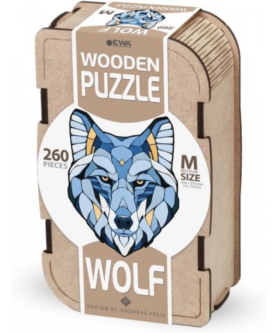 Puzzle Madera Ewa. Lobo (M). 260 Piezas