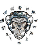 Puzzle Madera Ewa. Chimpancé (M). 170 Piezas