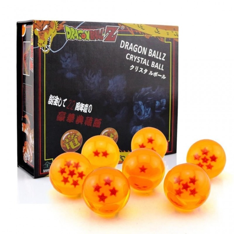 Bolas Dragon Ball, 7 Piezas Bolas de Dragón 1 a 7 Estrellas con Caja de Regalo