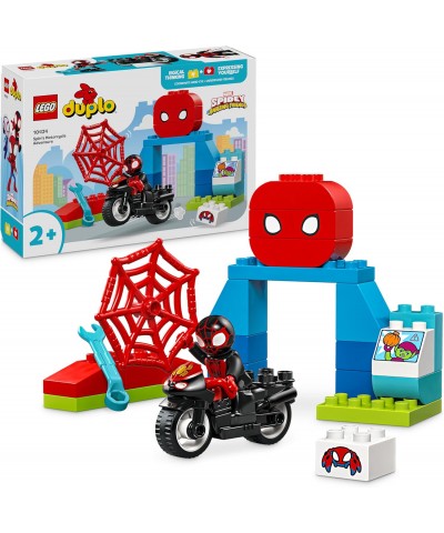 Lego 10424. Duplo. Aventura en Moto de Spin. 24 Piezas