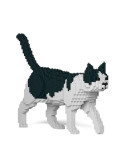 Jekca 11S-M02. Gato Negro y Blanco. 1360 piezas. Kit Construccion Gigante