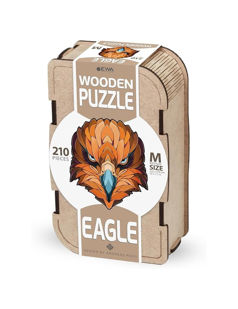 Puzzle Madera Ewa. Aguila (M). 210 Piezas