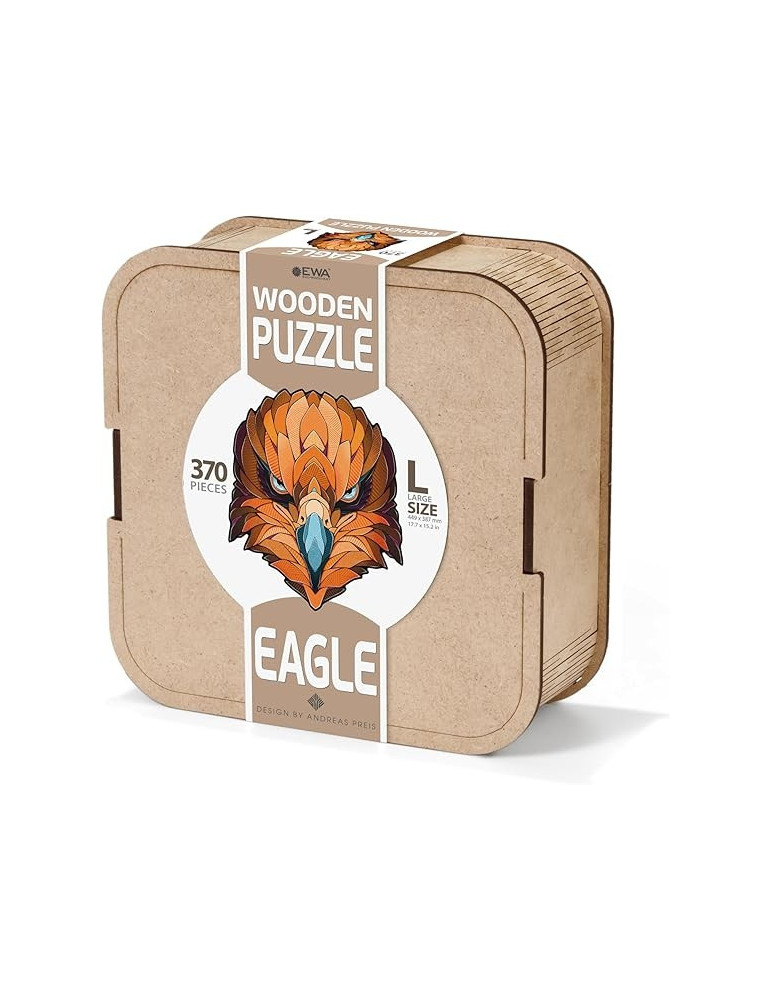 Puzzle Madera Ewa. Aguila (L). 370 Piezas