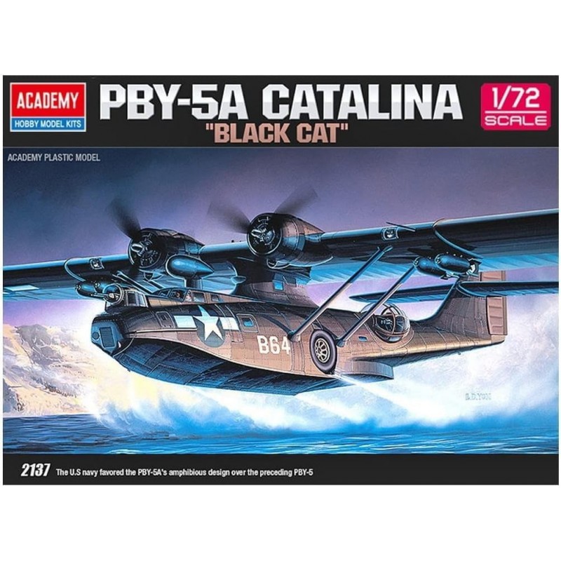 Academy 12487. 1/72 Avión PBY-5A Catalina