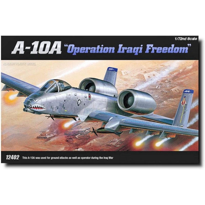 Academy 12402. 1/72 Avión A-10A Operacion Iraqi Freedom