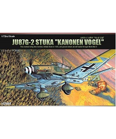 Academy 12404. 1/72 Avión JU87G-2 Stuka Kanonen Vogel