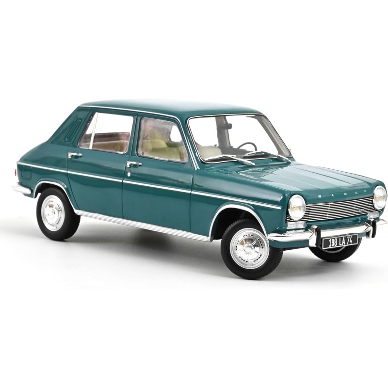 Norev 185754. 1/18 Coche Simca 1000 GLS Borodine Verde. 1968