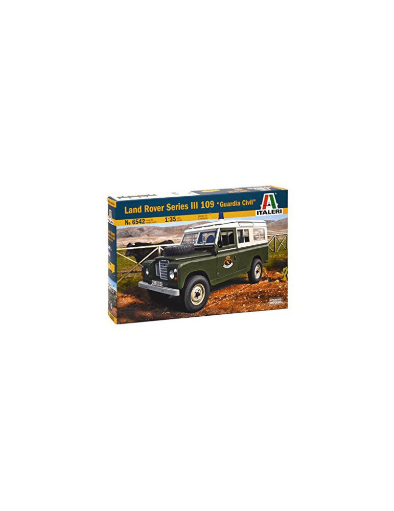 6542 Italeri. Coche Land Rover III 109 "Guardia Civil" Escala 1/35