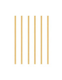 Pack 6 Listones madera Ramin/Tilo 2x7x1000mm