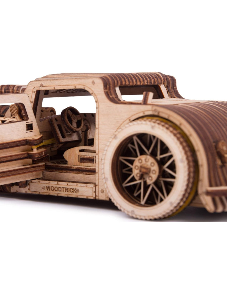 Woodtrick WDTK023. Coche de Carreras. 280 Piezas