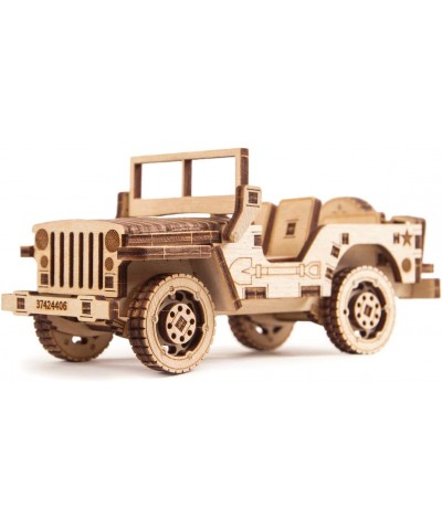 Woodtrick WDTK010. Jeep Militar. 72 Piezas