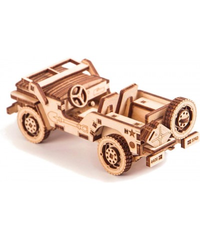 Woodtrick WDTK010. Jeep Militar. 72 Piezas