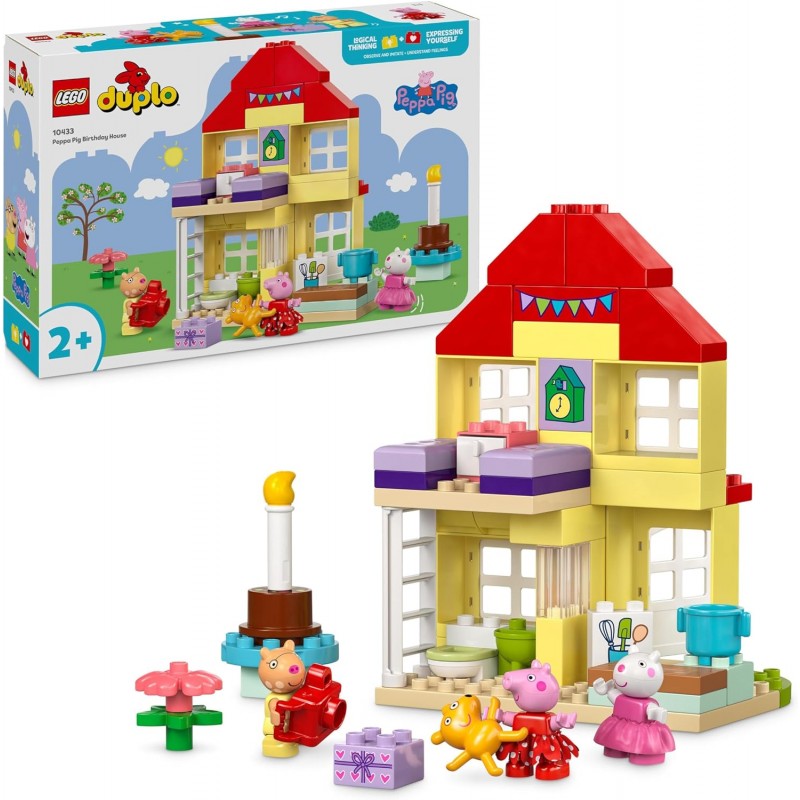 Lego 10433. Duplo. Casa de Cumpleaños Peppa Pig. 59 Piezas