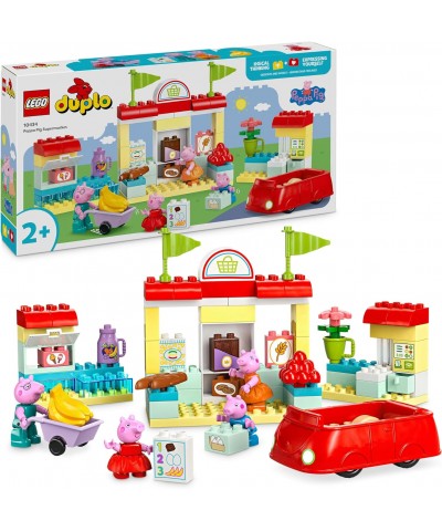 Lego 10434. Duplo. Supermercado Peppa Pig. 70 Piezas