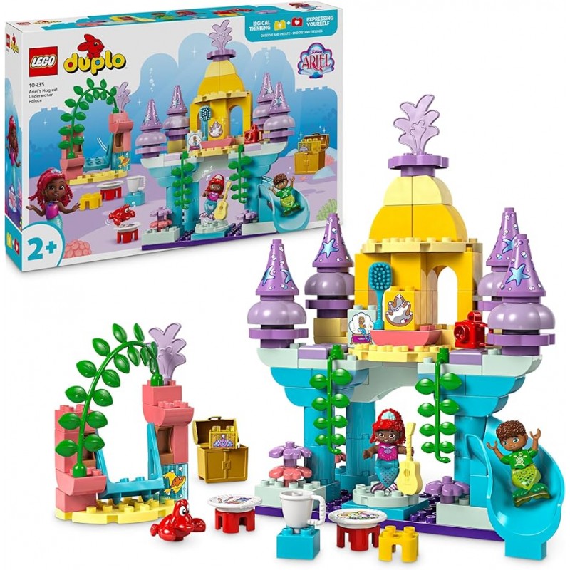 Lego 10435. Duplo. Palacio Submarino de Ariel. 116 Piezas