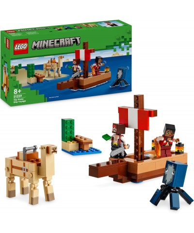 Lego 21259. Minecraft. Viaje en el Barco Pirata. 166 Piezas