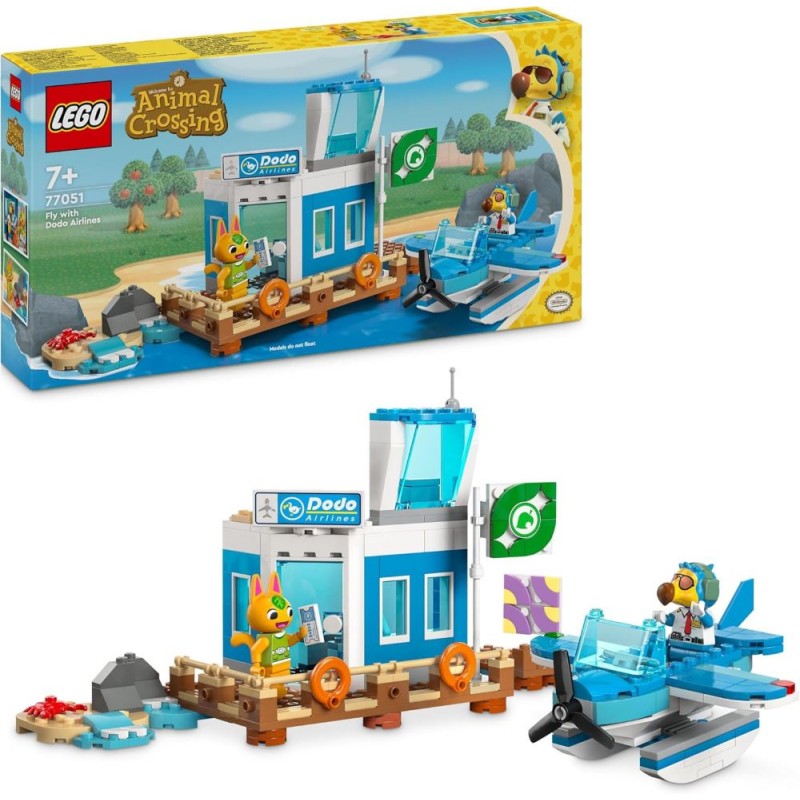 Lego 77051. Animal Crossing. Vuelo con Dodo Airlines. 292 piezas