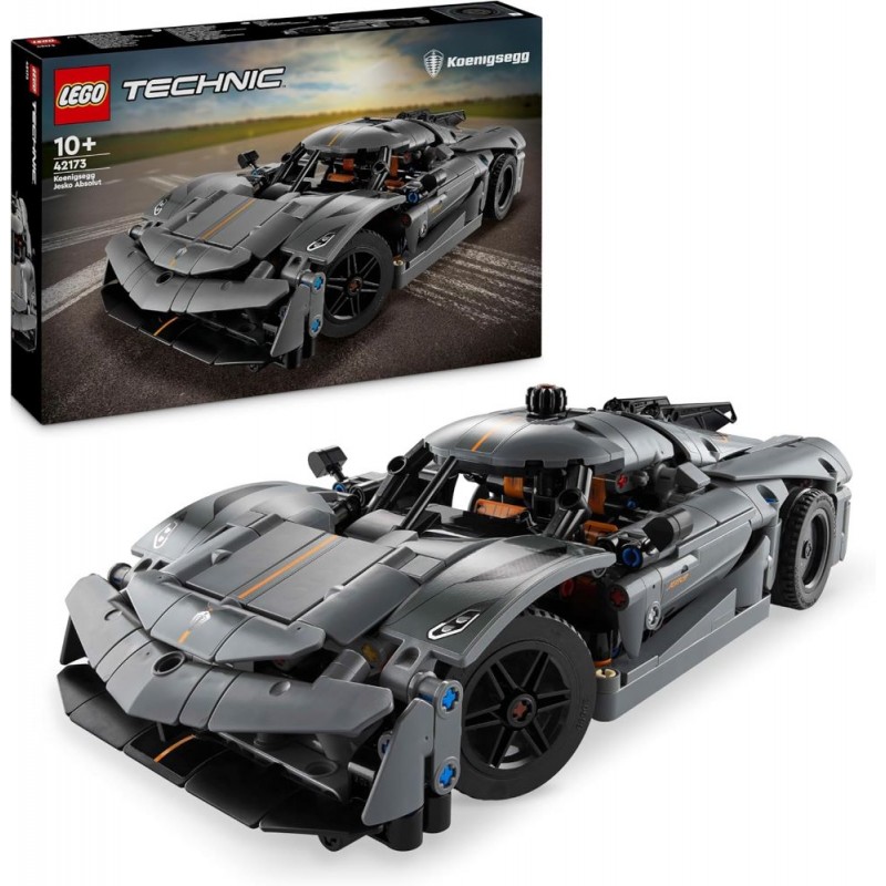 Lego 42173. Hipercoche Koenigsegg Jesko Absolut. 801 Piezas