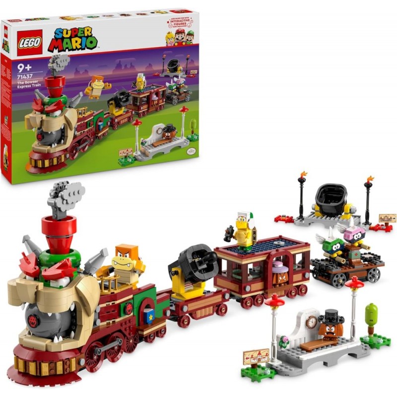 Lego 71437. Mario. El Tren Expreso Bowser. 1392 Piezas