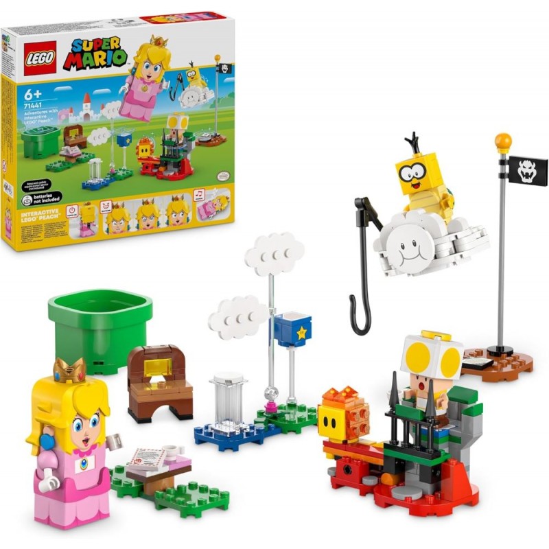 Lego 71441. Mario. Aventuras Interactivas con Peach. 208 Piezas