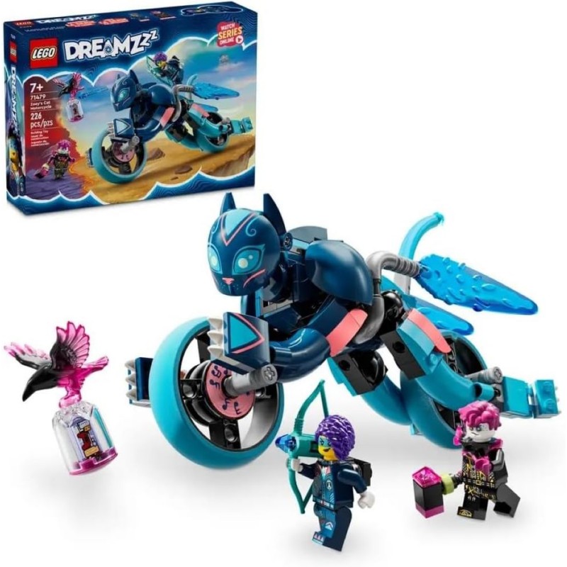 Lego 71479. DREAMZzz. Moto Felina de Zoey. 226 piezas