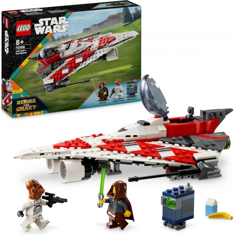 Lego 75388. Star Wars. Caza Estelar del Jedi Bob. 305 Piezas