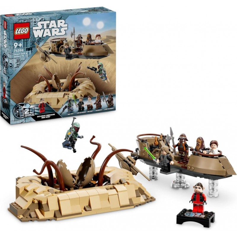 Lego 75396. Star Wars. Esquife del Desierto y Fosa del Sarlacc. 558 Piezas