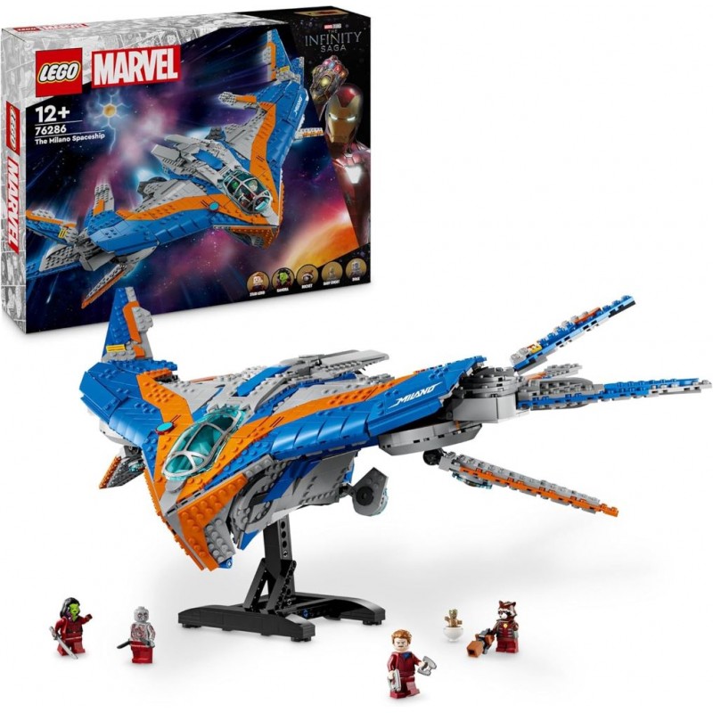 Lego 76286. Marvel. Guardianes de la Galaxia: La Milano. 2090 Piezas