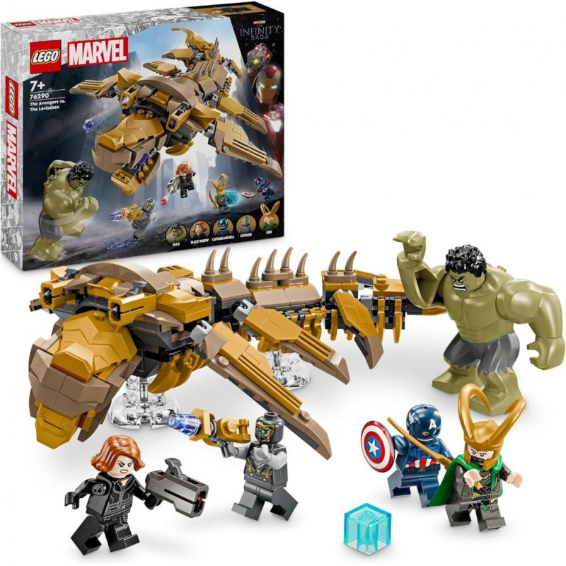 Lego 76290. Marvel. Vengadores vs. Leviatán. 347 Piezas