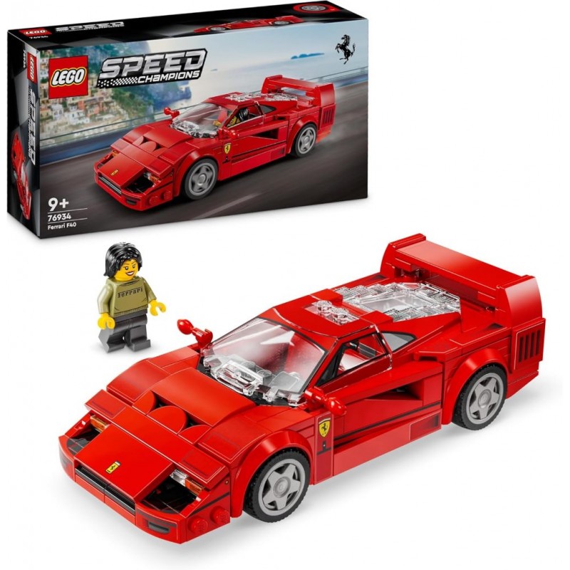 Lego 76934. Speed Champions. Ferrari F40. 318 Piezas