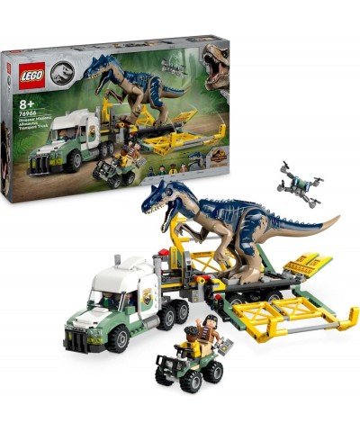 Lego 76966. Jurassic World. Camión de Transporte del Allosaurus. 588 Piezas