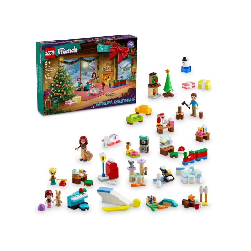 Lego 42637. Calendario Adviento Friends 2024. 272 Piezas