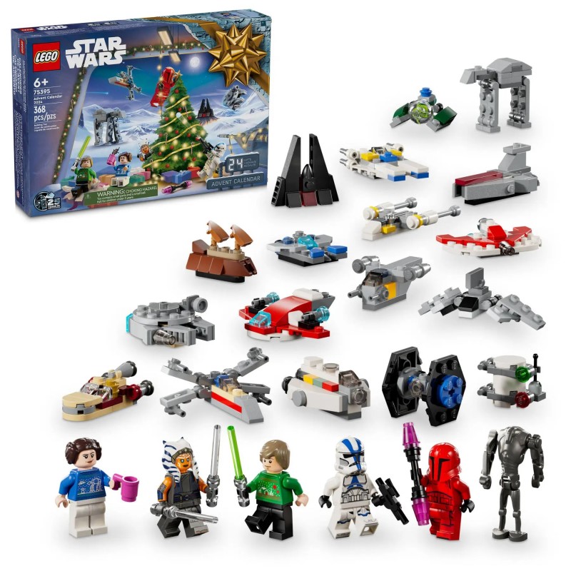 Lego 75395. Calendario Adviento Star Wars 2024. 368 Piezas