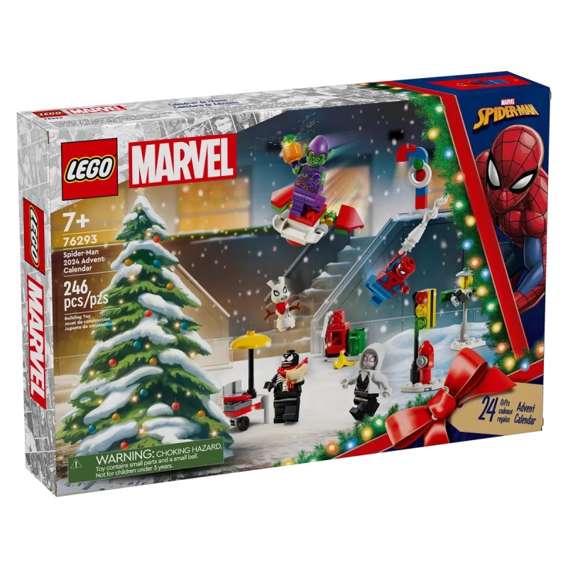 Lego 76293. Calendario Adviento Spiderman 2024. 246 Piezas