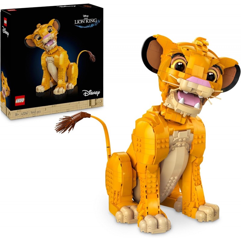 Lego 43247. Disney El Rey León: Simba Joven. 1445 Piezas