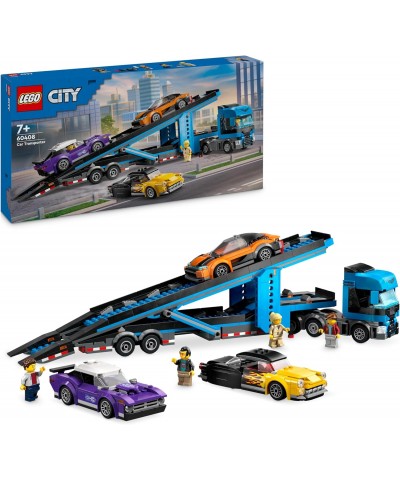 Lego 60408. City. Camión de Transporte con Deportivos. 998 Piezas