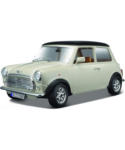 Bburago 12036. Mini Cooper (1969). Crema. Escala 1/18