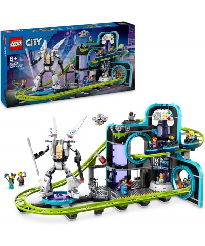 Lego 60421. City. Montaña Rusa de Robot World. 986 Piezas