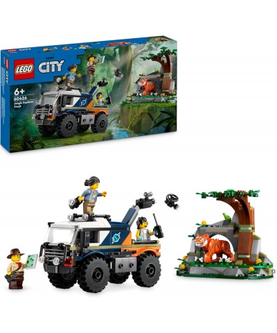 Lego 60426. City. Exploradores de la Jungla: Camión Todoterreno. 314 Piezas